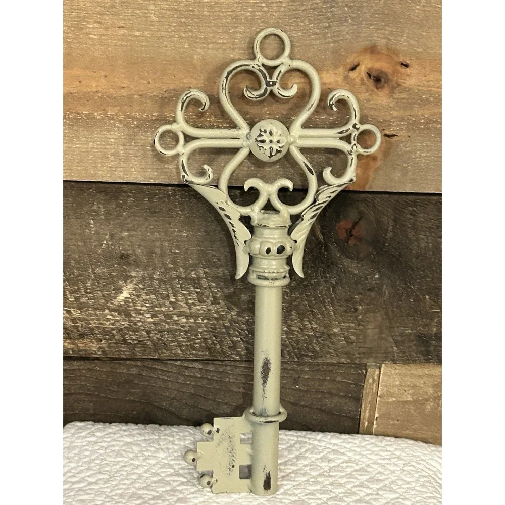 Large Metal Key Home Decor 13 Inch Long 6 Inches Wide